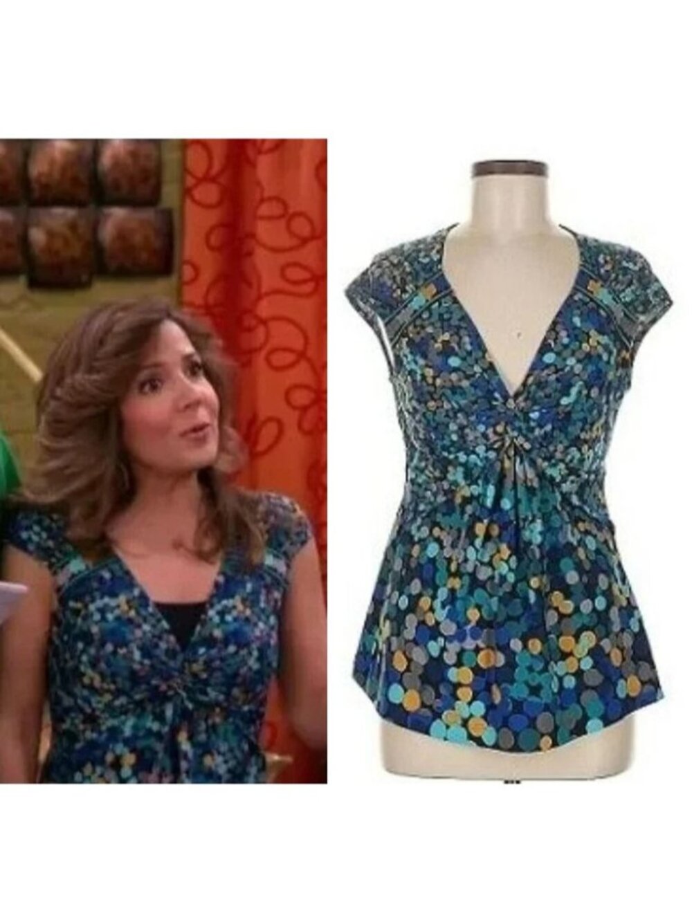 ASO THERESA RUSSO WIZARDS OF WAVERLY PLACE Top Medium RARE